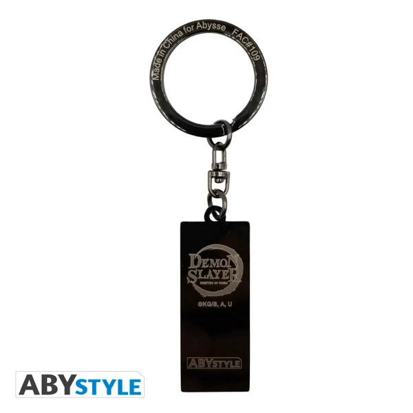 ABYSSE Tanjiro Kamado Hanafuda Earring Demon Slayer Metal Keychain 2 ABYSSE Tanjiro Kamado Hanafuda Earring Demon Slayer Metal Keychain - Image 2