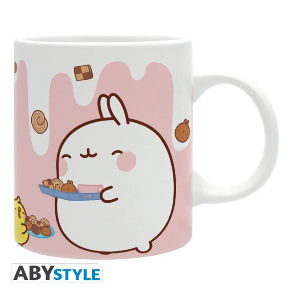 ABYSSE Milk & Cookies Molang Mug 1 ABYSSE Milk & Cookies Molang Mug