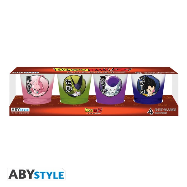 ABYSSE Villains Dragon Ball Z Kakarot Shot Glass Set 2 ABYSSE Villains Dragon Ball Z Kakarot Shot Glass Set - Image 2