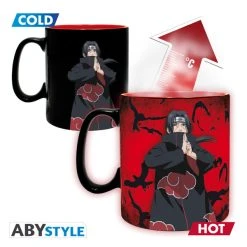 ABYSSE Kakashi & Itachi Sharingan Showdown Naruto Shippuden Heat Change Mug And Coaster Gift Set -Anime peripheral Sales Store 810066351486 merchandise sharingan heat changing mug and coaster naruto shippuden gift set altb