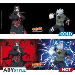 ABYSSE Kakashi & Itachi Sharingan Showdown Naruto Shippuden Heat Change Mug And Coaster Gift Set -Anime peripheral Sales Store 810066351486 merchandise sharingan heat changing mug and coaster naruto shippuden gift set altc