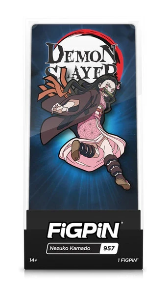 Nezuko Kamado Demon Attack Demon Slayer FiGPiN 2 Nezuko Kamado Demon Attack Demon Slayer FiGPiN - Image 2