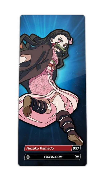 Nezuko Kamado Demon Attack Demon Slayer FiGPiN 3 Nezuko Kamado Demon Attack Demon Slayer FiGPiN - Image 3