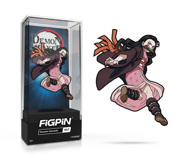 Nezuko Kamado Demon Attack Demon Slayer FiGPiN 4 Nezuko Kamado Demon Attack Demon Slayer FiGPiN - Image 4