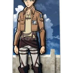 Eren Yeager Attack On Titan FiGPiN -Anime peripheral Sales Store 810090372075 merchandise eren yeager attack on titan figpin altb