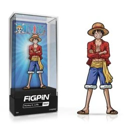 Monkey D Luffy Arms Crossed One Piece FiGPiN -Anime peripheral Sales Store 810090372235 merchandise monkey d luffy arms crossed one piece figpin altc
