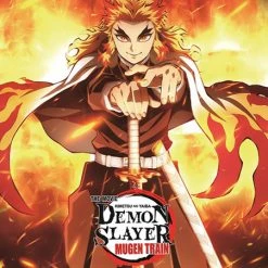 ANIPLEX OF AMERICA Demon Slayer Kimetsu No Yaiba The Movie Mugen Train Wall Scroll A