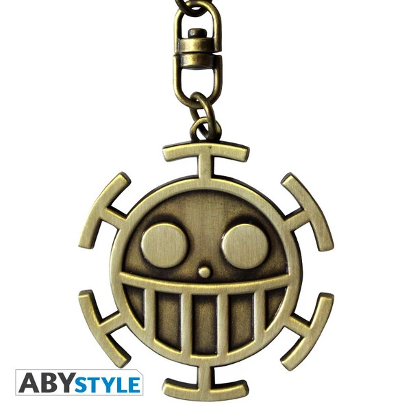 ABYSSE Trafalgar Law Jolly Roger One Piece Metal Keychain 2 ABYSSE Trafalgar Law Jolly Roger One Piece Metal Keychain - Image 2