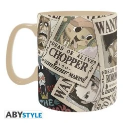 ABYSSE Wanted Posters One Piece Heat Change Mug And Coaster Set -Anime peripheral Sales Store 819065026111 merchandise wanted posters one piece heat change mug and coaster set altc