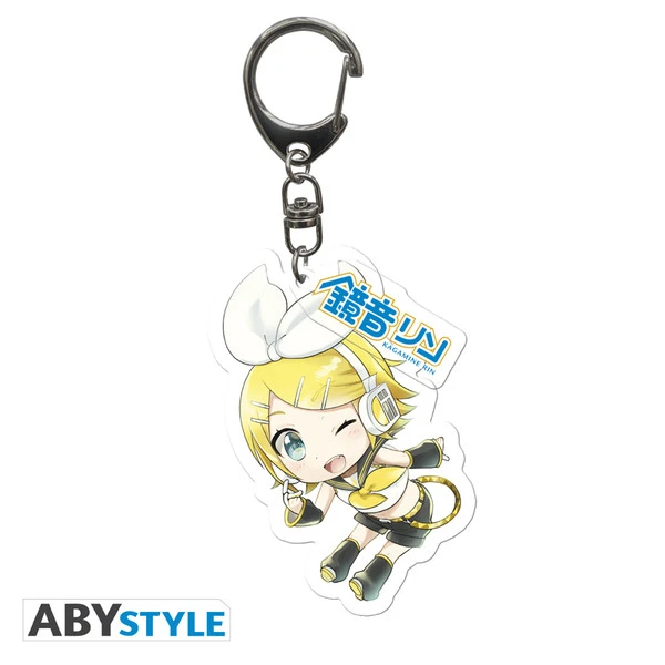 ABYSSE Chibi Kagamine Rin Vocaloid Acrylic Keychain 1 ABYSSE Chibi Kagamine Rin Vocaloid Acrylic Keychain