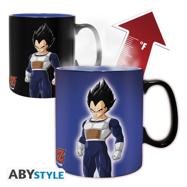ABYSSE Vegeta Dragon Ball Z Kakarot Heat Change Mug 1 ABYSSE Vegeta Dragon Ball Z Kakarot Heat Change Mug