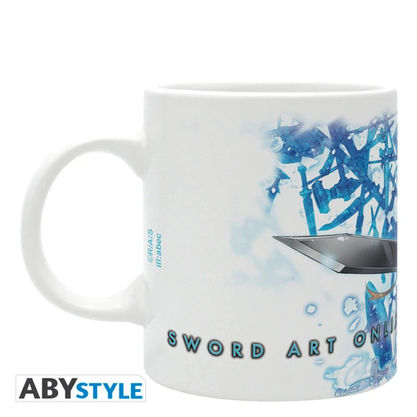 ABYSSE Kirito And Asuna Swords Drawn Sword Art Online Mug 2 ABYSSE Kirito And Asuna Swords Drawn Sword Art Online Mug - Image 2