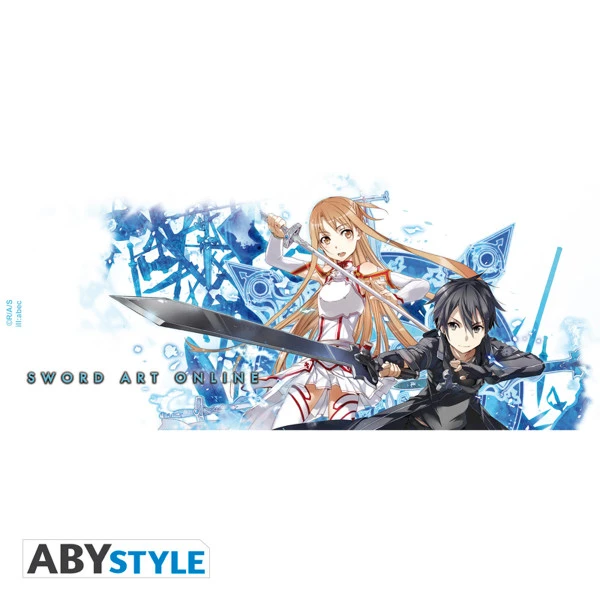 ABYSSE Kirito And Asuna Swords Drawn Sword Art Online Mug 3 ABYSSE Kirito And Asuna Swords Drawn Sword Art Online Mug - Image 3
