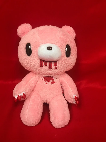MORI CHACK Gloomy Bear Pink With Blood No 582 Chax GE-CEN Premium Plush 1 MORI CHACK Gloomy Bear Pink With Blood No 582 Chax GE-CEN Premium Plush